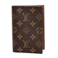 Louis Vuitton Monogram Passport Cover Coated Canvas Wallet