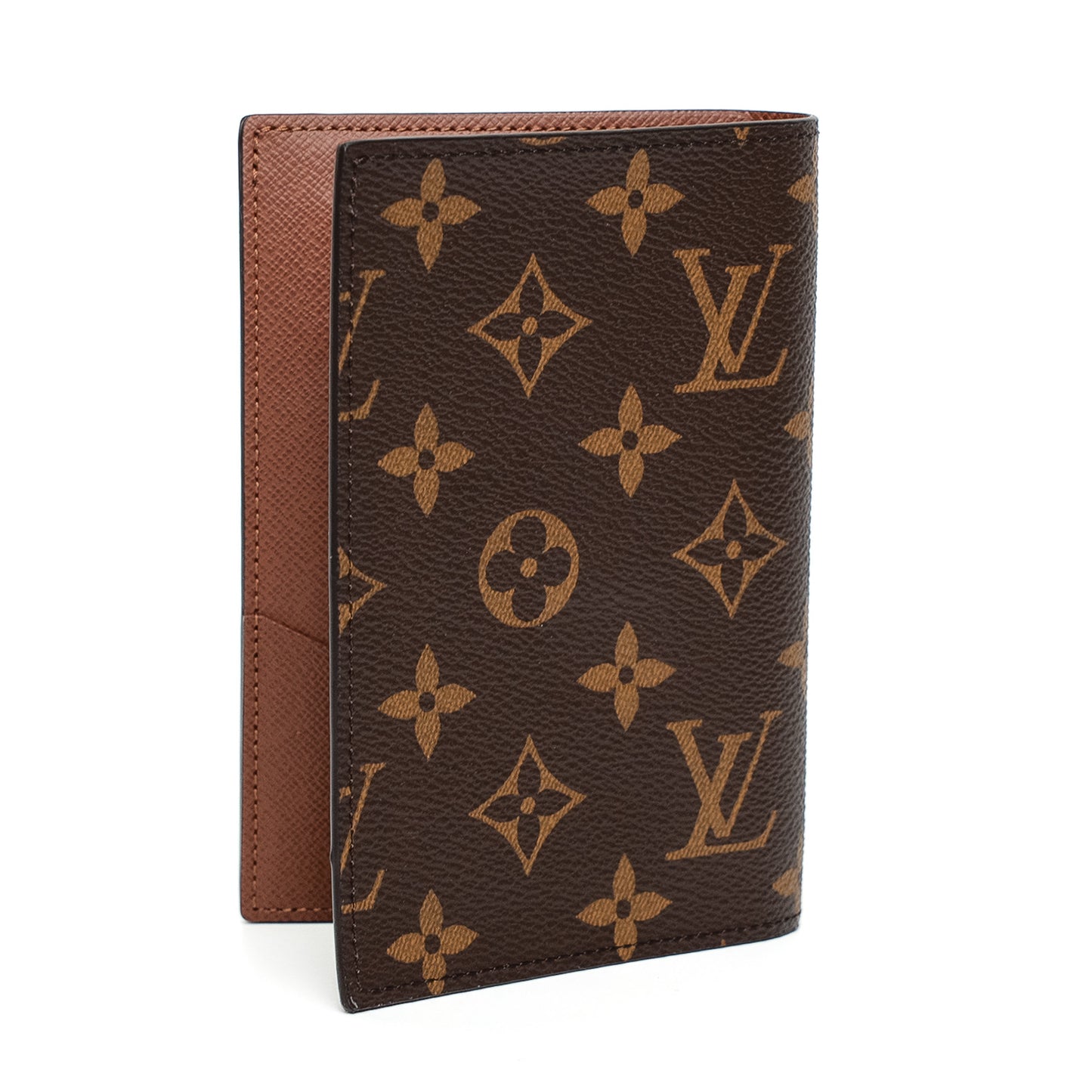 Louis Vuitton Monogram Passport Cover Coated Canvas Wallet