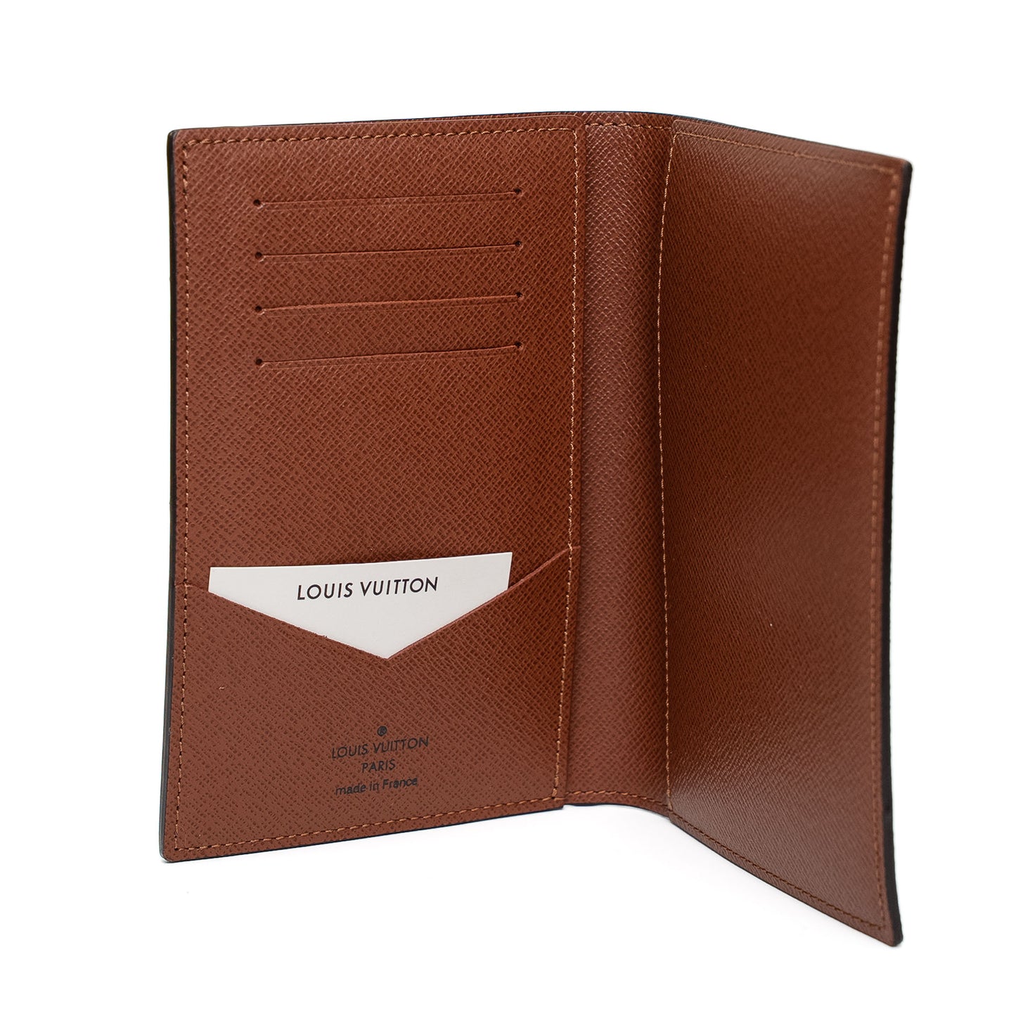 Louis Vuitton Monogram Passport Cover Coated Canvas Wallet