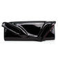 Christian Louboutin Pigalle Black Patent Clutch Bag