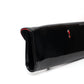 Christian Louboutin Pigalle Black Patent Clutch Bag