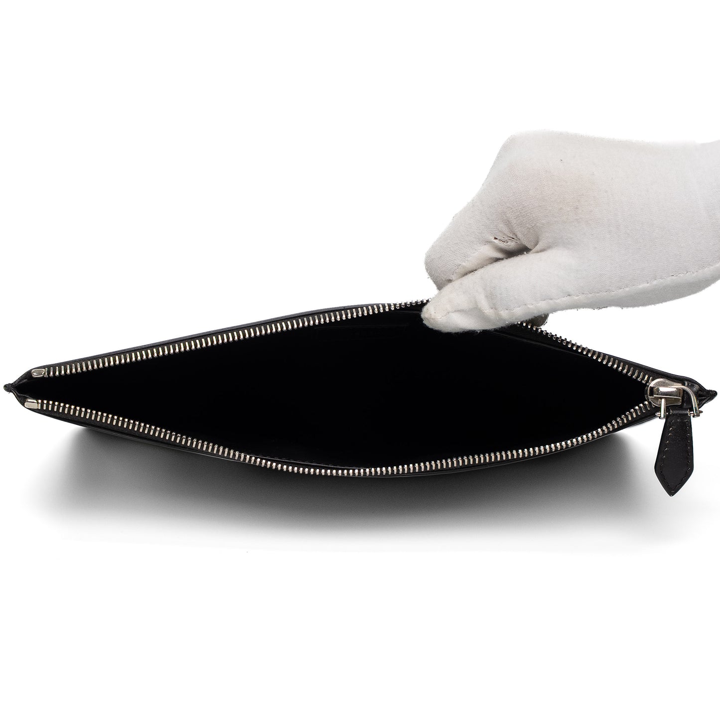 Givenchy Rottweiler Graphic Leather Zip Pouch