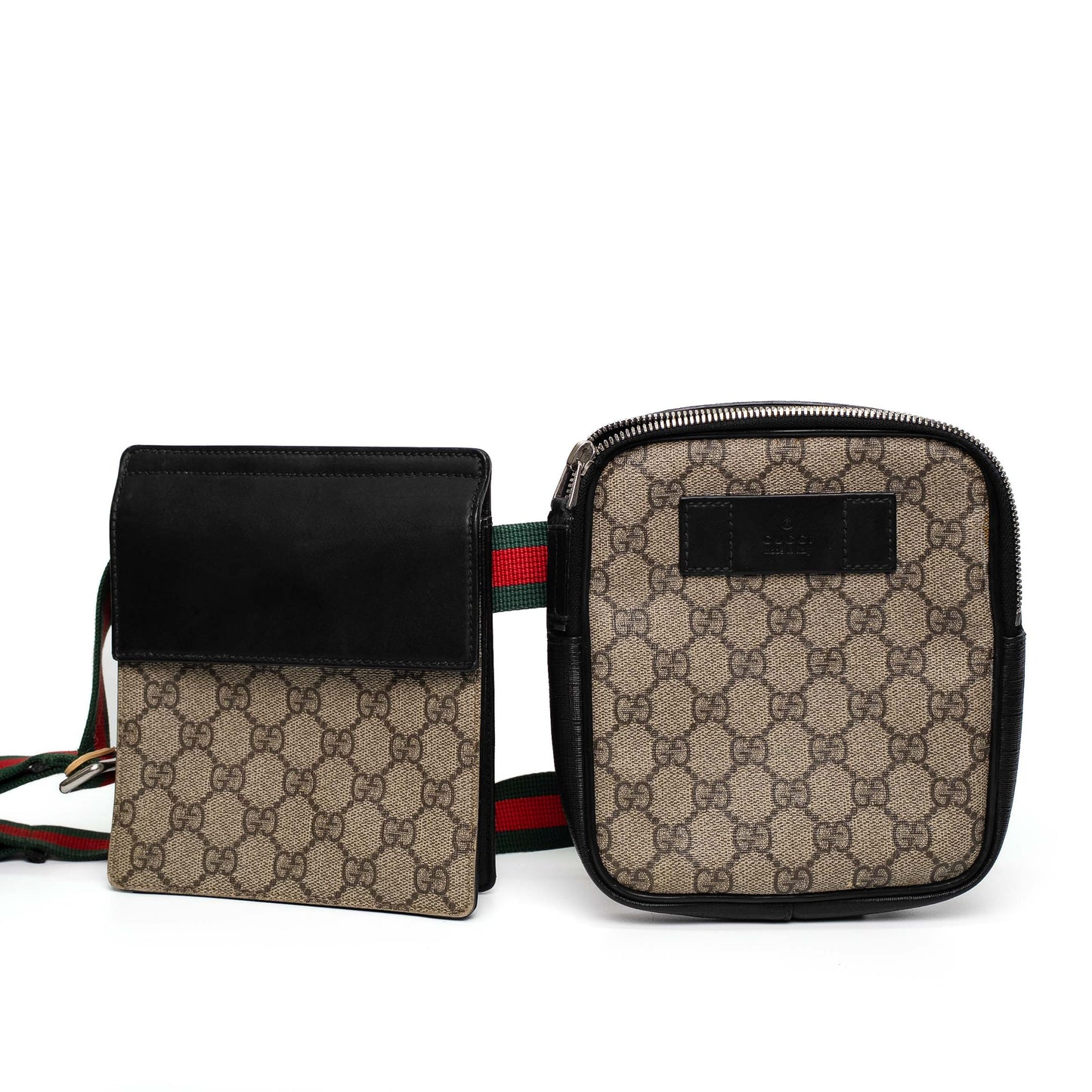 Gucci GG Supreme Canvas Crossbody Set
