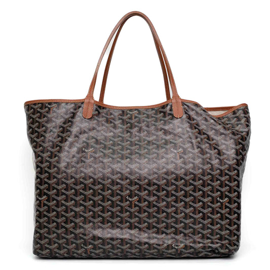 Goyard Saint Louis Brown Canvas Tote
