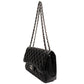 Chanel Classic Jumbo Black Caviar Flap Bag