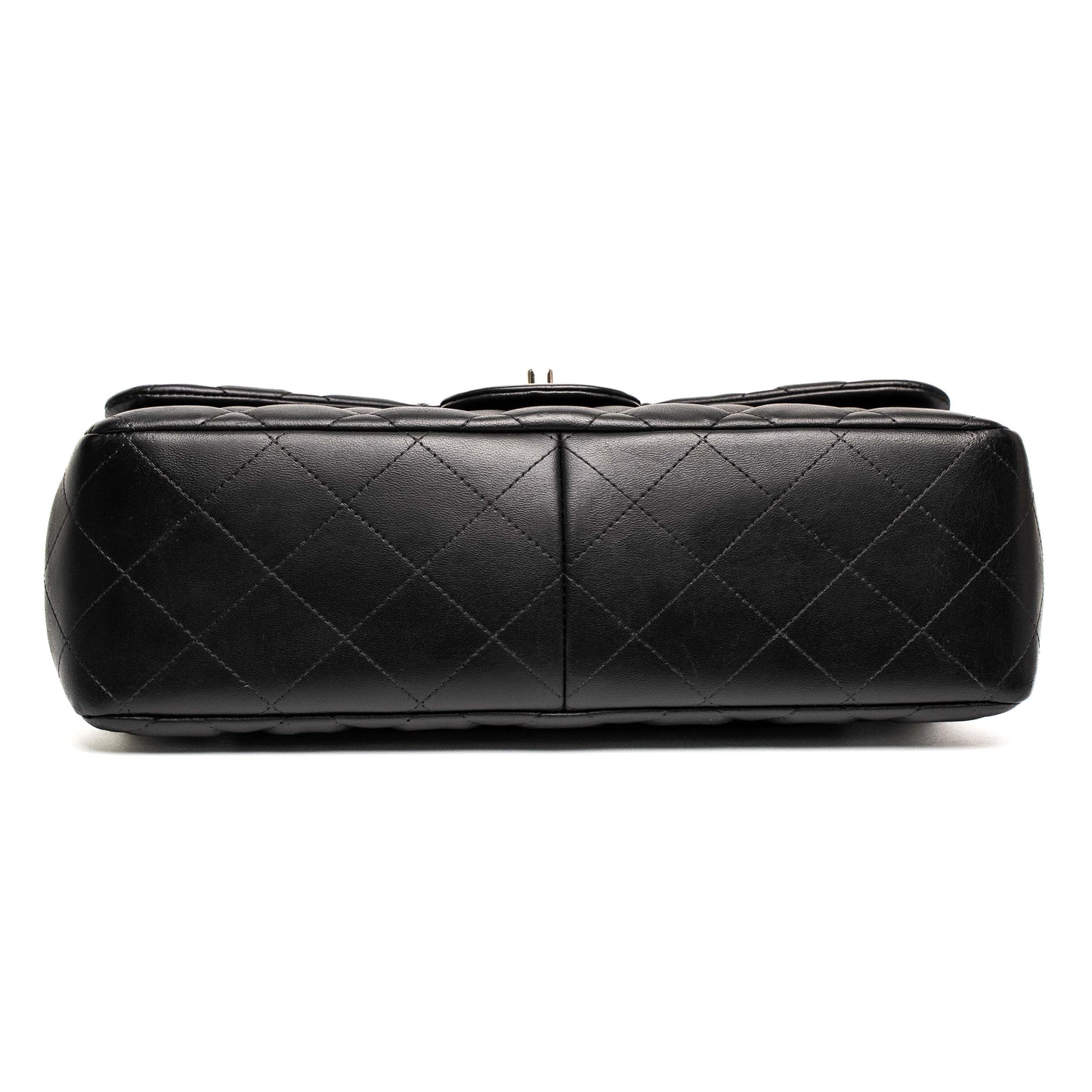 Chanel Classic Jumbo Black Caviar Flap Bag