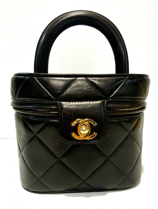 Chanel Lambskin Vanity Box Bag image 0