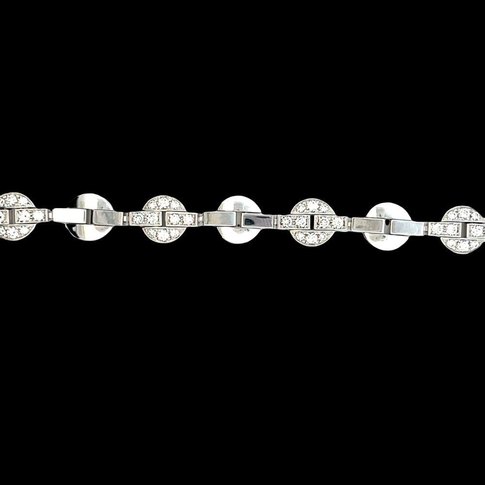 Cartier Himalia18ct White Gold Diamond Bracelet image 4