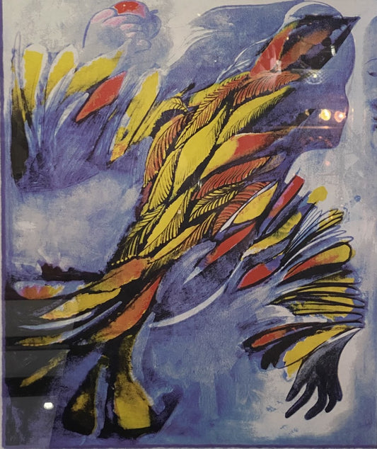 Charles Blackman 'Wings of Fire - Orpheus Suite' Silkscreen image 0