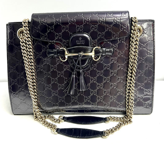 Gucci Emily Guccissima Chain Shoulder Bag image 0