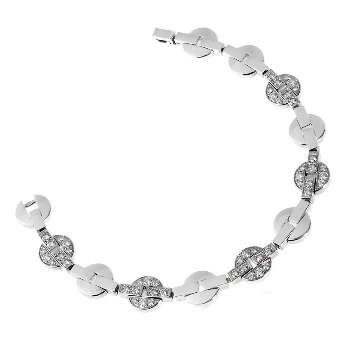 Cartier Himalia 18ct White Gold Diamond Bracelet