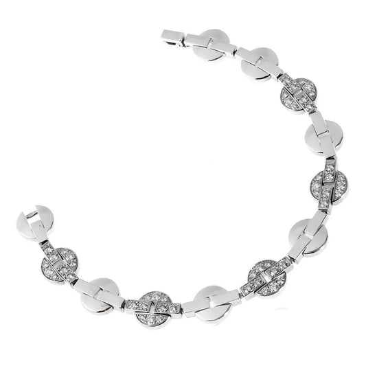Cartier Himalia 18ct White Gold Diamond Bracelet