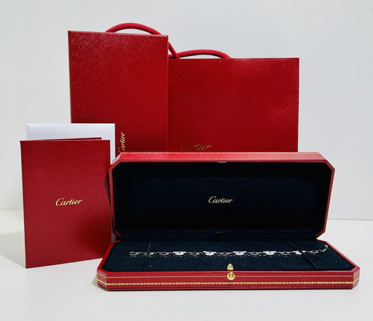 Cartier Himalia18ct White Gold Diamond Bracelet image 0