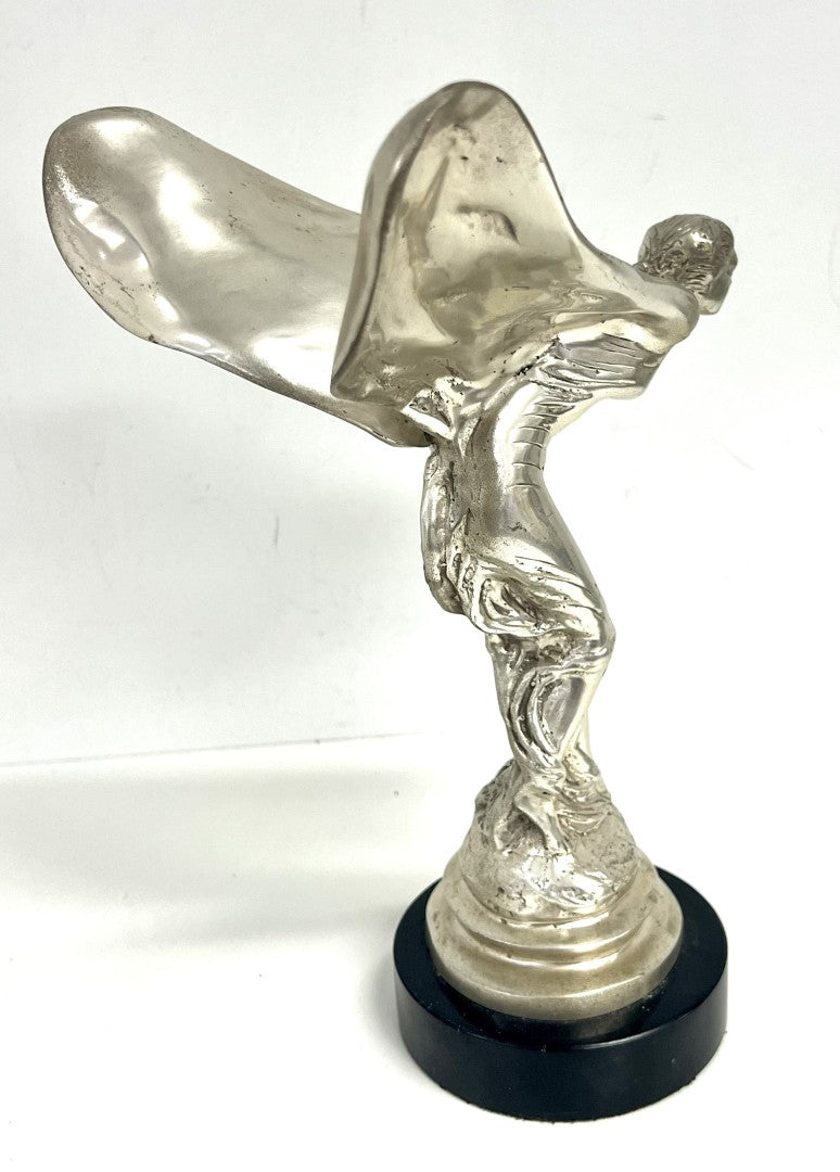 Large Rolls Royce "Spirit of Ecstasy" Chrome Statue image 2