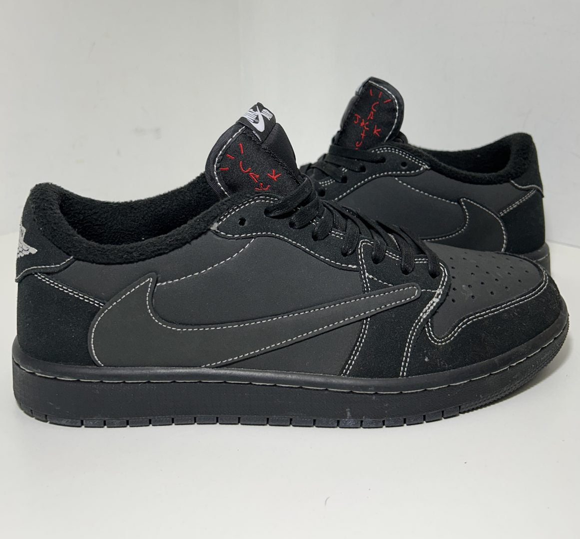 Nike X Travis Scott Air Jordan 1 Low OG 'Black Phantom' image 4