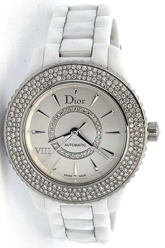 CHRISTIAN DIOR VIII Place Vendome Diamond Ladies Ceramic Watch image 0
