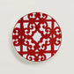 Hermès Red Porcelain Dessert Plate