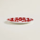 Hermès Red Porcelain Dessert Plate