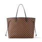 Louis Vuitton Neverfull GM Damier Ebene Tote