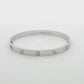 Cartier Love Bangle White Gold Bracelet