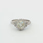 Platinum Ballerina Diamond Ring