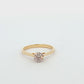 Classic Round Brilliant Diamond Ring in Yellow Gold