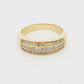 Yellow Gold Diamond Band Ring