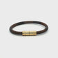 Louis Vuitton Keep It Damier Ebene Gold Bracelet