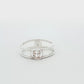 Gucci Interlocking G Silver Band Ring