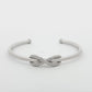 Tiffany & Co. Infinity Diamond Gold Cuff Bracelet