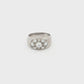 White Gold Diamond Band Ring