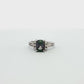 Platinum Alexandrite & Diamond Ring