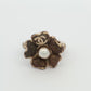 Chanel Vintage Flower Pearl Logo Ring