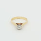 Yellow Gold Solitaire Ring