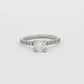 White Gold 0.50ct Round Brilliant Diamond Engagement Ring
