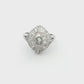 Platinum 2.66ct Diamond Cluster Ring
