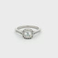 Platinum Tiffany & Co. Legacy 33-Stone Diamond Cluster Ring