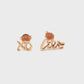 Tiffany & Co. XO Love 18ct Yellow Gold Stud Earrings