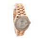 Rolex Lady-Datejust 28 Everose Gold Diamond Watch