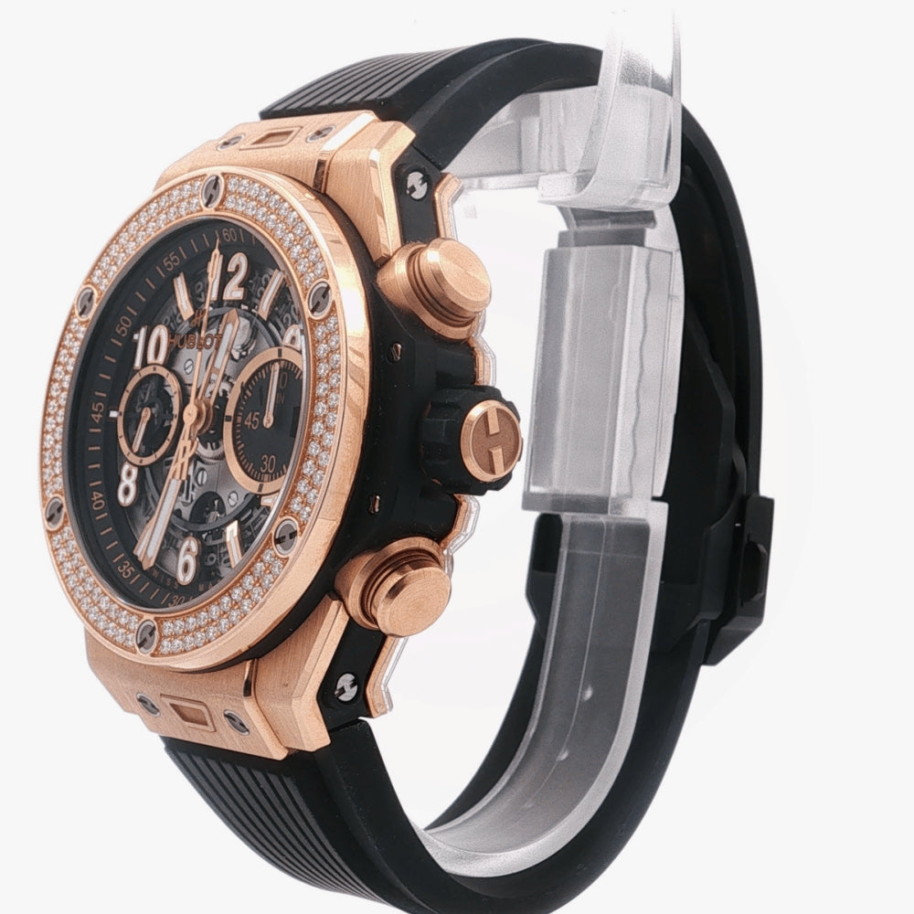 Hublot Big Bang Unico King Gold Diamond Watch