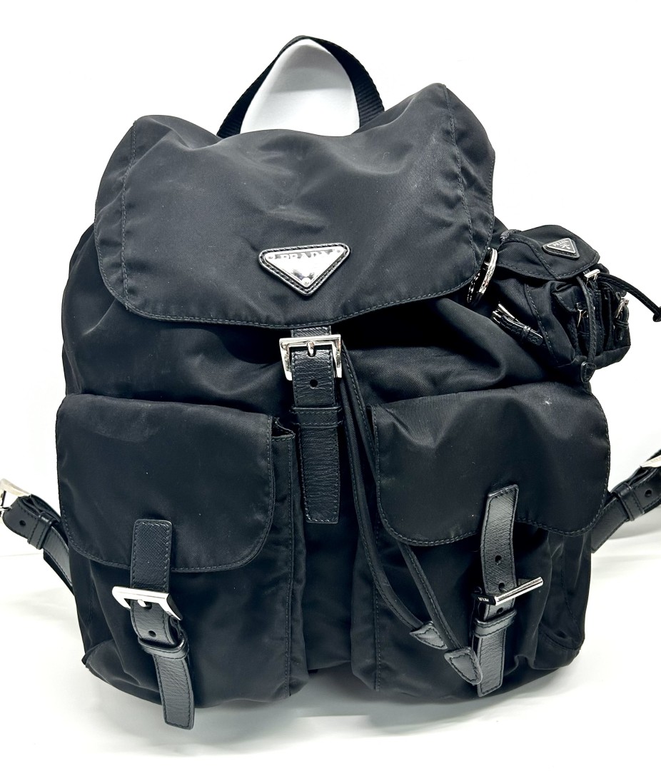 Prada Re-Nylon Medium Backpack - LuvLuxe | SKU: 24019